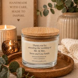 Custom Message Scented Candle